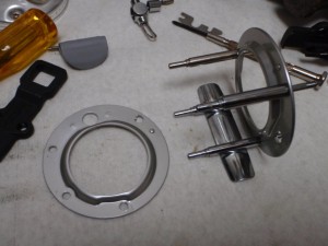 フレームの分解