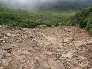 斜里岳登山